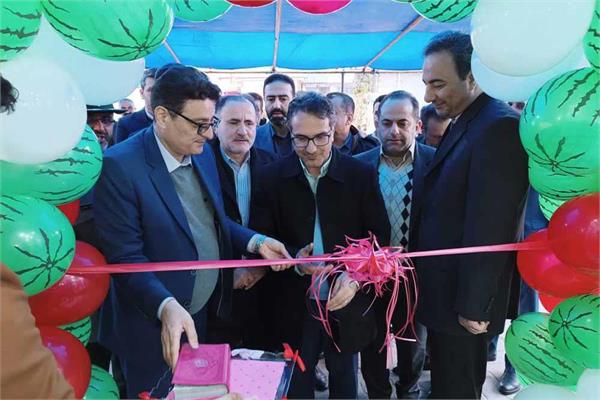 افتتاح باجه پست بانک روستای نصیرمحله شهرستان شفت در دهه مبارک فجر