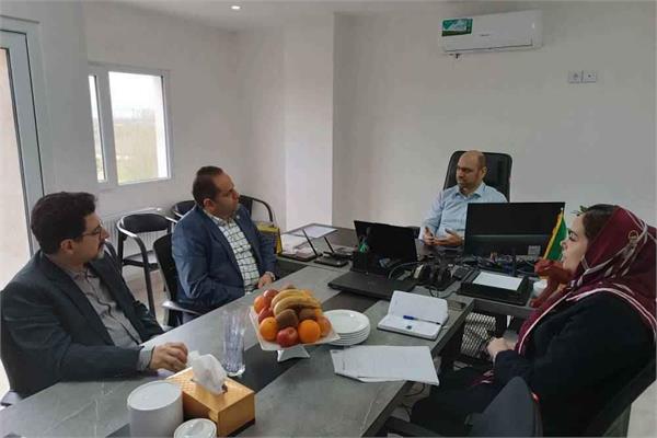 بازدید مدیرکل ارتباطات و فناوری اطلاعات استان گیلان از شرکت رویای کوانتومی منطقه آزاد انزلی