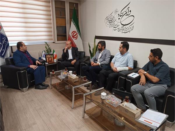 بررسی وضعیت ارتباطات تلفن همراه در دیدار با مدیرکل پدافند غیرعامل استانداری گیلان
