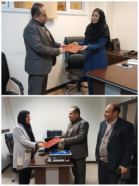 تجلیل مدیرکل ارتباطات و فناوری اطلاعات استان گیلان از بانوان این اداره‌کل به مناسبت روز زن