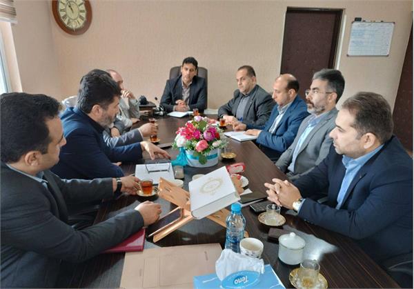 جلسه بررسی وضعیت ارتباطی شهرستان ماسال