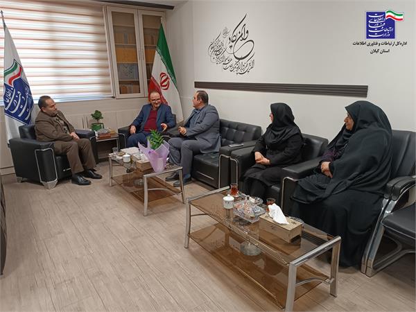 دیدار با مدیرکل امور اقتصادی و دارایی استان