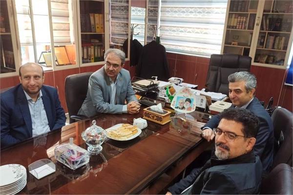 دیدار مدیرکل ارتباطات گیلان با مدیرکل پست استان به مناسبت روز جهانی پست