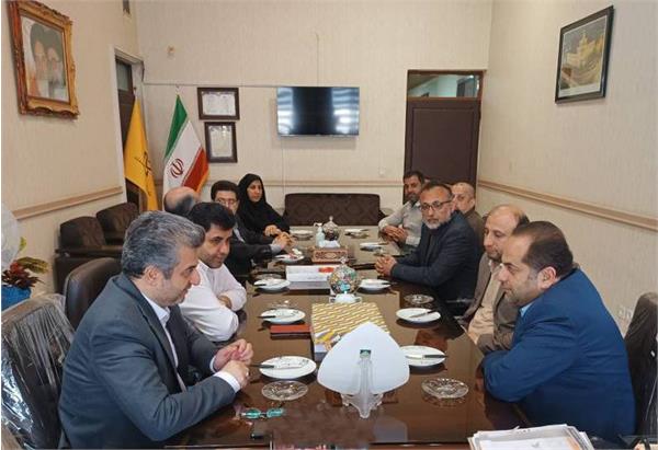 دیدار مدیرکل ارتباطات و فناوری اطلاعات استان گیلان با مدیرکل پست استان به مناسبت روز جهانی پست