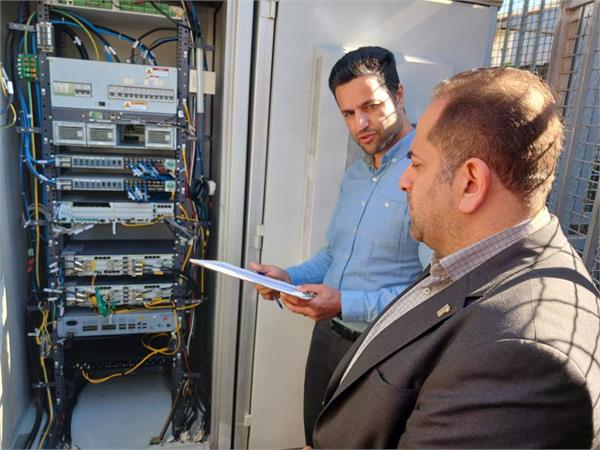 رزمایش قطع برق دو هاب سایت منتخب اپراتورهای تلفن همراه در شهر رشت برگزار شد