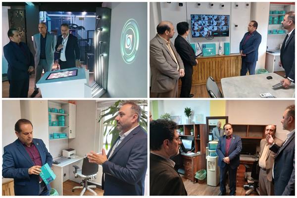 بازدید مدیرکل ارتباطات و فناوری اطلاعات استان گیلان از شرکت هوش سیستم گیل