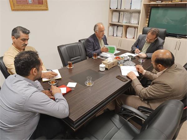 برگزاری جلسه کنترل پروژه فیبرنوری منازل و کسب و کارها
