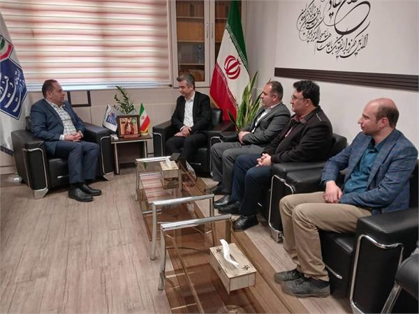 دیدار نوروزی مدیرکل پست استان با مدیرکل ارتباطات و فناوری اطلاعات گیلان