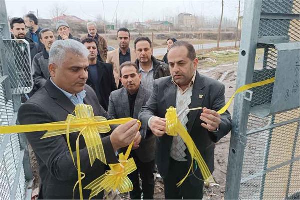 افتتاح سایت دکل ارتباطی روستای پیش کنار بخش سنگر شهرستان رشت