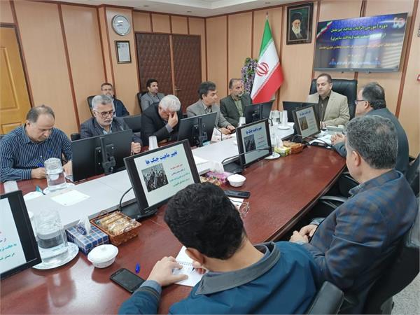 برگزاری دوره آموزشی الزامات پدافند غیرعامل از دیدگاه صنعت گاز (پدافند سایبری) در محل شرکت گاز استان