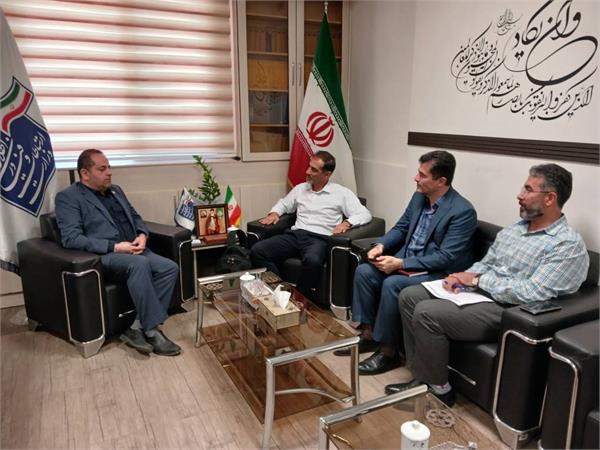 دیدار مدیرکل ارتباطات و فناوری اطلاعات استان گیلان با مدیر پروژه شرکت نقش اول کیفیت