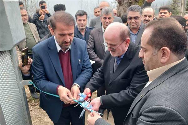 بهره‌برداری از سایت دکل ارتباطی روستای اشکال بخش اطاقور شهرستان لنگرود همزمان با دهه فجر