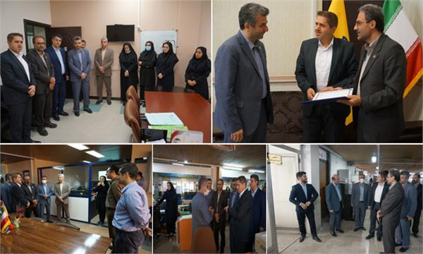 دیدار مدیرکل ارتباطات و فناوری اطلاعات استان با مدیرکل پست گیلان