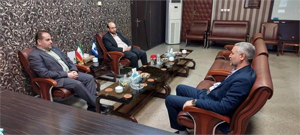 بازدید مدیرکل ارتباطات و فناوری اطلاعات استان گیلان از مخابرات استان در انتخابات ریاست جمهوری