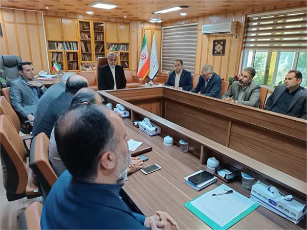 برگزاری جلسه در خصوص بررسی مشکلات ارتباطی در شهرستان رشت و حومه
