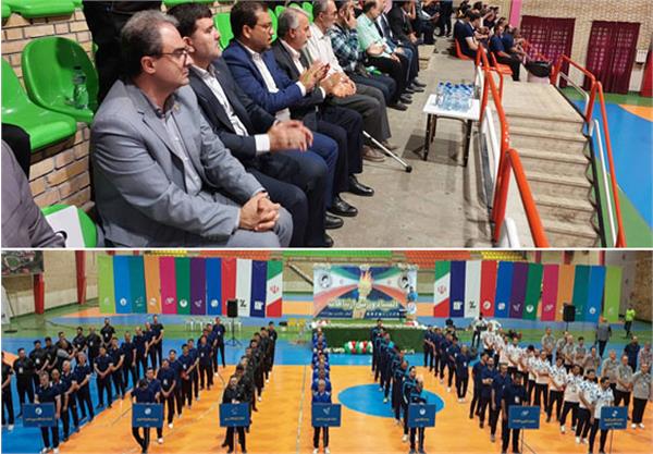 مراسم افتتاح المپیاد ورزشی ارتباطات در گیلان و مازندران برگزار شد