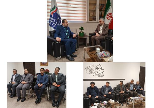 دیدار سرپرست مخابرات استان با مدیرکل ارتباطات و فناوری‌اطلاعات استان