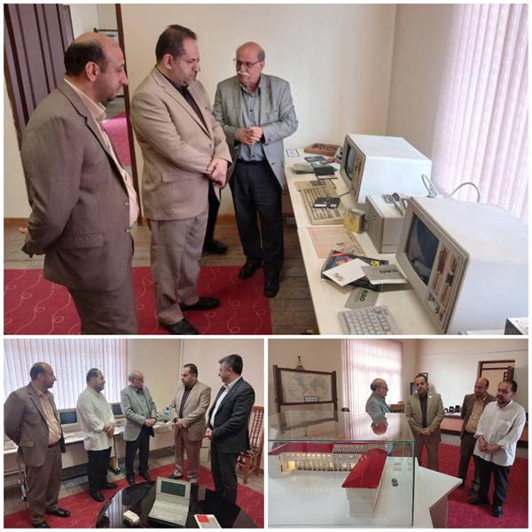 بازدید مدیرکل ارتباطات و فناوری اطلاعات استان گیلان از نمایشگاه فرهنگی و ارتباطی پست
